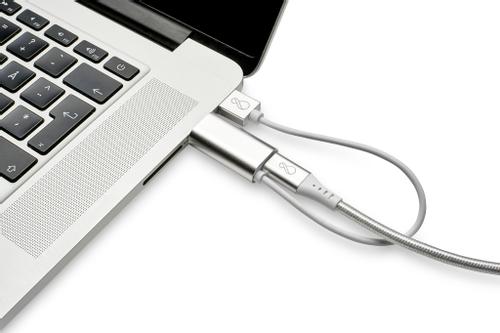 OCHNO O-HDMI-TO-USBC-2 | Adapter w. USB-A | HDMI - USB-C | Max 3840x2160 60Hz | Silver | 4.4cm (O-HDMI-TO-USBC-2)