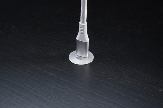 OCHNO USB-C Cable | Straight | DP 1.4 Video Alt Mode | Male/Male | USB-C - USB-C | 3.2 Gen 2 | Braided | 0.7m | White (O-USBG2-70-1)