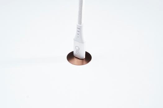 OCHNO Socket | with locking screw | Bord, infÃ¤lld plant | Koppar (O-DO-100-K-2)
