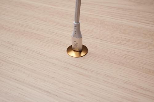 OCHNO Socket | with locking screw | Bord, infÃ¤lld plant | MÃ¤ssing (O-DO-100-M-2)