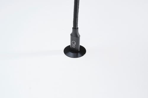 OCHNO Socket | with locking screw | Bord, infÃ¤lld plant | Svart (O-DO-100-S-2)