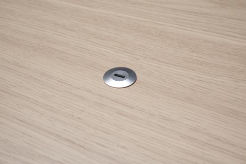 OCHNO Socket | with locking screw | Bord, infÃ¤lld plant | Aluminium (O-DO-100-2)