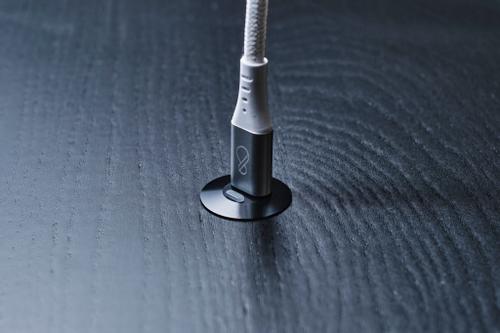 OCHNO USB-C Cable | Straight | DP 1.4 Video Alt Mode | Male/Male | USB-C - USB-C | 3.2 Gen 2 | Braided | 0.7m | White (O-USBG2-70-1)