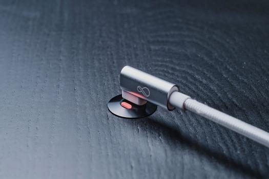 OCHNO Socket with RGB Button | USB-C outlet w. locking screw 1m cable | Bord, infÃ¤lld plant | Svart (O-SWO-100-S-1)