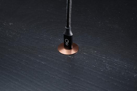 OCHNO Socket | with locking screw | Bord, infÃ¤lld plant | Koppar (O-DO-100-K-2)