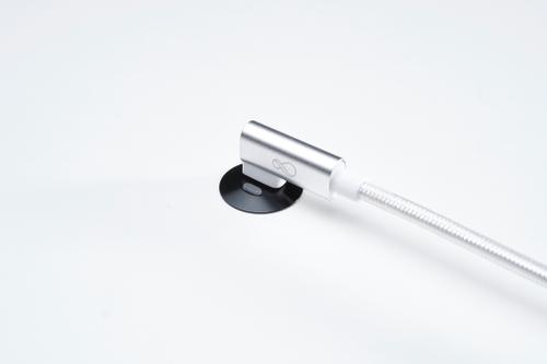 OCHNO USB-C Cable | Angled | DP 1.4 Video Alt Mode | Male/Male | USB-C - USB-C | 3.2 Gen 2 | Braided | 0.7m | White (O-USBG2-70-2)