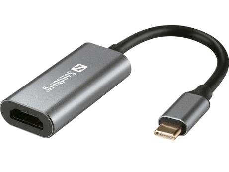 Sandberg Ekstern videoadapter - USB-C - HDMI (136-12)
