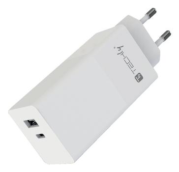 TECHLY PD A-C LADEGERÃ?T 100W (IPW-PD100W-WH)