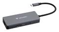 VERBATIM USB-C Essentials Multi- Port Hub 6 Port with RJ45  32157