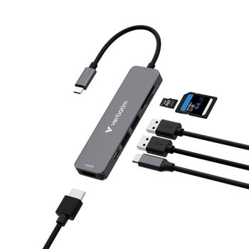 VERBATIM USB-C Essentials  Multiport  (32156)