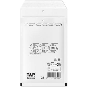 TAP Boblekuvert TAP 2 140x225mm hvid (81020100*200)