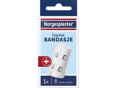 Norgesplaster Bandasje NORGESPLASTER Elastisk 8cmx4,5m