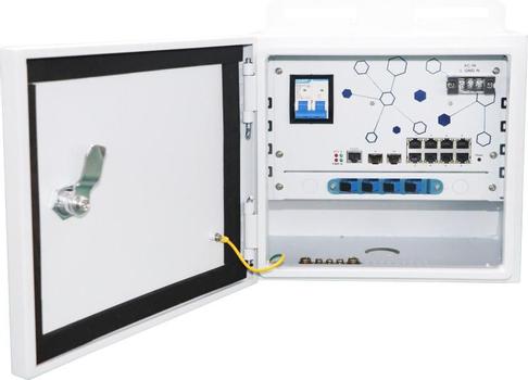 ERNITEC Outdoor 10 port L2 Managed  (ELECTRA-M10-OUTDOOR-200)