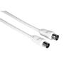 HAMA 0 Coaxial Cable 5 M White