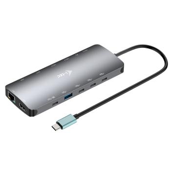 I-TEC USB-C NANO 3X LCD DOCK 2X HDMI 1X USB-C VIDEO PD 140W ACCS (C31NANOTRIPLED140UK)