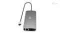 I-TEC USB-C NANO 3X LCD DOCK 2X HDMI 1X USB-C VIDEO PD 140W ACCS (C31NANOTRIPLED140UK)