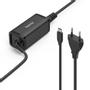 HAMA Notebook Power Supply USB-C GaN 100-240V 5-20V/45W