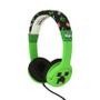 MINECRAFT MINECRAFR Headphone Wired On-Ear 85dB Creeper