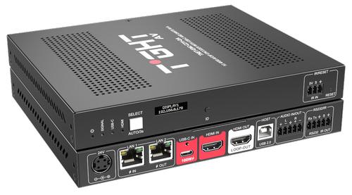 Tight AV T-NETWORK 1GB 4K60 AVoIP Encoder with USB-C, HDMI, Dante AV (670-05002)