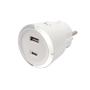 CAPIDI Safety Timer USB A+C 1-4 hours 3.4A White