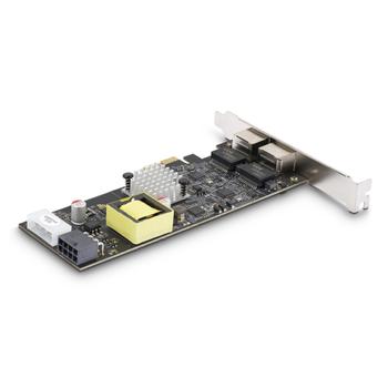STARTECH 2-PORT 2.5GBPS NETWORK CARD - PCIE 802.3AF/ AT POE+ ETHERNET NI CTLR (PR22GIP-NETWORK-CARD)