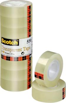 3M 1x8 Scotch Klebeband 19mm x 3transparent 550/1933 AE (7100029315)
