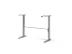 TVILUM Skrivebordsben PRIMA hev/senk sølvgrå