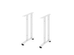 TVILUM Skrivebordsben PRIMA hvit metall (2)