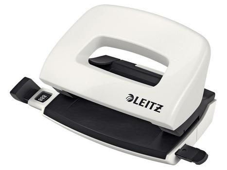 LEITZ Hullemaskin LEITZ WOW mini 2H 10a hvit (50601001)