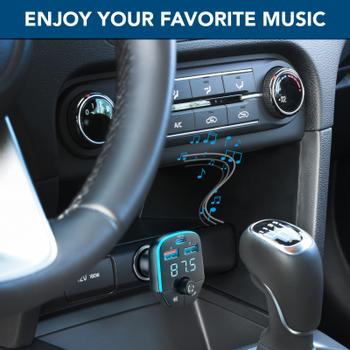 CELLULAR LINE Bluetooth® FM transmitter for car radios (BTCARFMTRANSK)