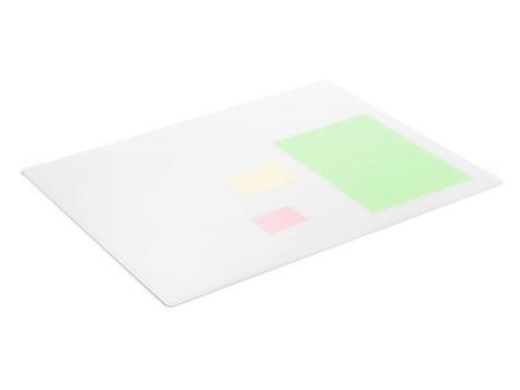 DURABLE Skriveunderlag 65x50cm PP med afrundede hjørner (712319)
