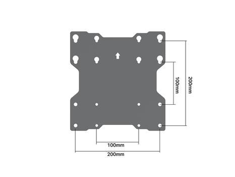 MULTIBRACKETS M Pro Series-VESA Tilt Column Mount (7350022735149)