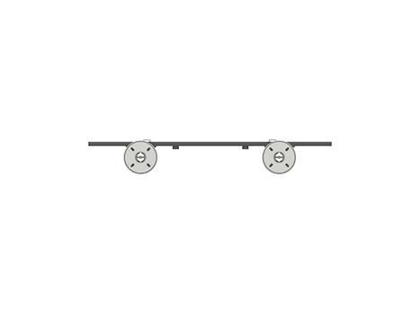 MULTIBRACKETS M Floor to Ceiling Mount Pro MBFC1UX1 1000 White (7350022738027)