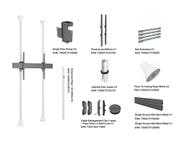 MULTIBRACKETS M Floor to Ceiling Mount Pro MBFC1UX1 1000 White (7350022738027)