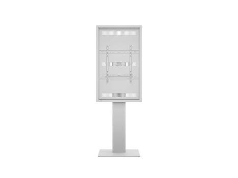 MULTIBRACKETS M Pro Series - Kiosk 55"" Enclosure High Brightness White | 55"" | Portrait | Floor | Valkoinen | (7350022738997)