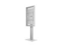 MULTIBRACKETS M Pro Series - Kiosk 55"" Enclosure High Brightness White | 55"" | Portrait | Floor | Valkoinen | (7350022738997)