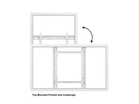 MULTIBRACKETS M Pro Series - Enclosure 50"" Wall Slim Medium White (7350022732414)