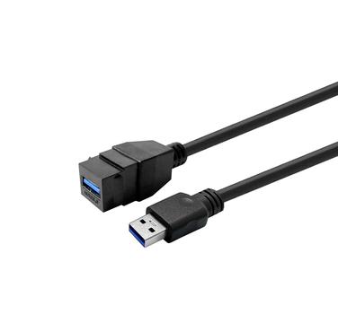 VIVOLINK Keystone Black USB3.0 (PROKEYUSB3AFM3B)