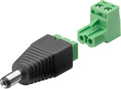 GOOBAY DC PLUG MALE TO REMOVABLE 