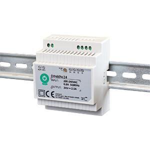 OEM DIN-RAIL 24V/2.5A, 60W POWER (DIN60W24)