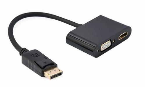 GEMBIRD Displayport Cable 0.1 M Black (A-DPM-HDMIFVGAF-01)