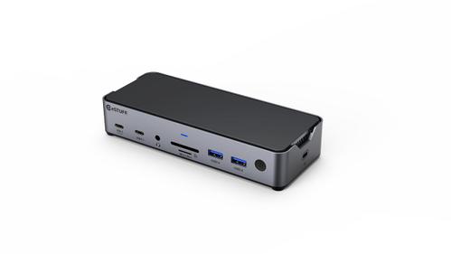 eSTUFF Triple USB-C Docking Station (GLB232006)