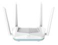 D-LINK Router Wi-Fi 6 EAGLE PRO AI AX1500 Dual band OFDMA og MU-MIMO - 802.11ax op til 1200Mbps, 1x Gigabit WAN og 3x Gigabit LAN porte