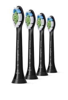 PHILIPS Sonicare W2 Optimal White tandbÃ¸rstehoveder (4 pack, sort) (HX6064/88)
