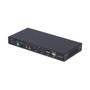 STARTECH 2-Port Dual-Monitor DisplayPort KVM Switch with Dual View Video Matrix 4K 60Hz 4x USB Hub Ports TAA Compliant