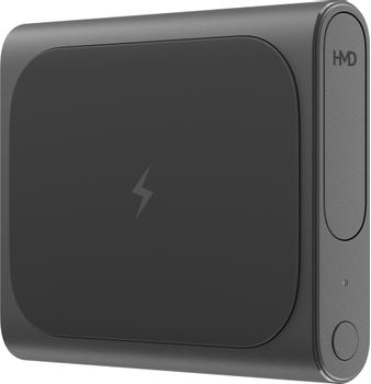 HMD Amped Buds - True wireless-hörlurar med mikrofon - inuti örat - Bluetooth - aktiv brusradering - svart (8P00000307)