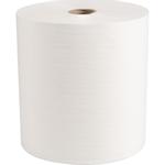 Håndklæderulle,  ABENA Care-Ness Excellent Minus, 1-lags, 300m x 19,8cm, Ø19,5cm, hvid, nyfiber, autocut