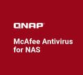 QNAP McAfee antivirus 2 years license Physical Package