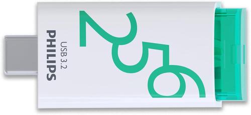 PHILIPS Usb 3.2 256Gb Click Series  (PHUSB256GCLICKU3C)