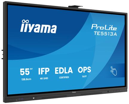IIYAMA 55" UHD  IR 40P Touch AG with  (TE5513A-B2AG)